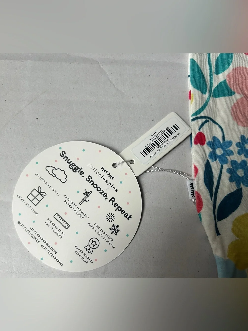 Little Sleepies new tags